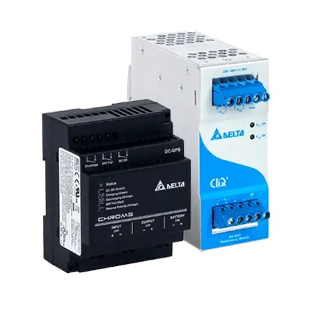 DC-UPS, buffer, and redundancy modules