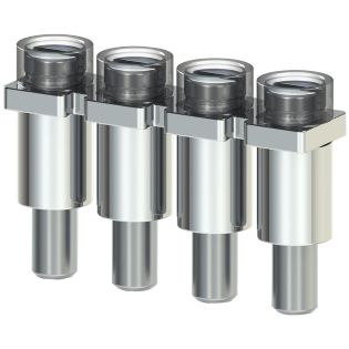 Screw type cross connectors
