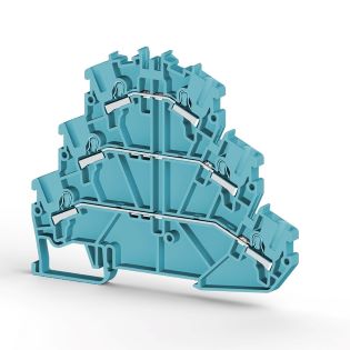 Multilevel push-in terminals