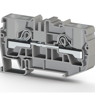 Standard push-in spring clamp terminals