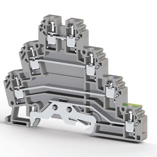 Screw type multilevel terminals