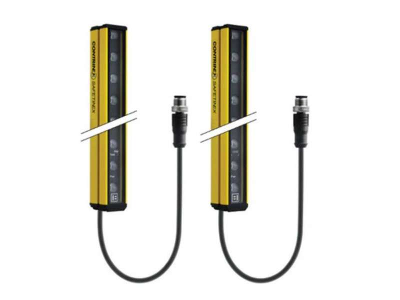 CONTRINEX Light curtain basic slim Type 2 Hand 30 mm (hand) Cat. 2, PL c, Type 2, YBBS-30K2-0490-P012; 630-400-075