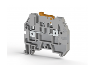 Klemsan 4mm2,screw type,knife disconnect terminal block,Insulation material PA,Grey, ASK 3A; 353109