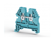 Klemsan 4mm2,screw type,single deck feed through terminal block,Insulation material PA,Blue , AVK 4 RD; 304211