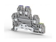 Klemsan Trospratna redna stezaljka sa terminalom za uzemljenje PUK 2T 2.5mm² ; 324209