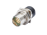Kuebler Field-wireable connector M23 Connector, 12 pin; 8.0000.5015.0000