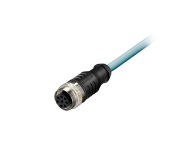 Kuebler Preassembled cable set M12 Female Connector 8-pin with cable; 05.00.6041.8211.0XXM