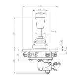 EUCHNER KFS1234RZ Joystick switch ; 029471 - slika 2