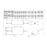 INVERTEK DRIVES EMC filter trofazni, struje do 6 A, IP66 ; OPT-2-E3006-66 - slika 3