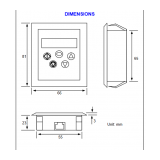 INVERTEK DRIVES Optiport 2 with RJ45 Cable; OPT-2-OPORT-IN - slika 2