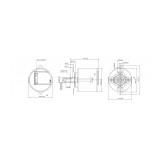 Kuebler Sendix S3684 Multiturn enkoder za servo motore ; 8.S3684.XXX1.XXXX.XXX - slika 2